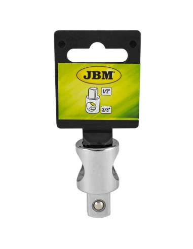 ADAPTADOR 3/8" HEMBRA - 1/2" MACHO CROMADO