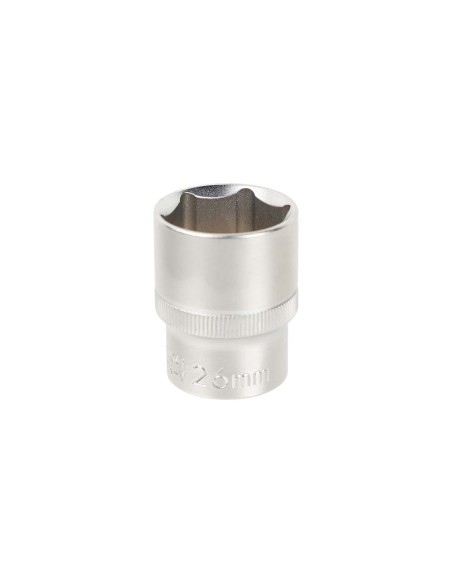 VASO HEX DE 1/2”, 6 PT. 26MM