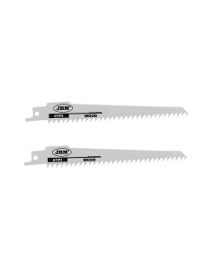 SET DE 2 HOJAS DE SIERRA DE SABLE 150MM 6TPI PARA MADERA PARA REF. 60019