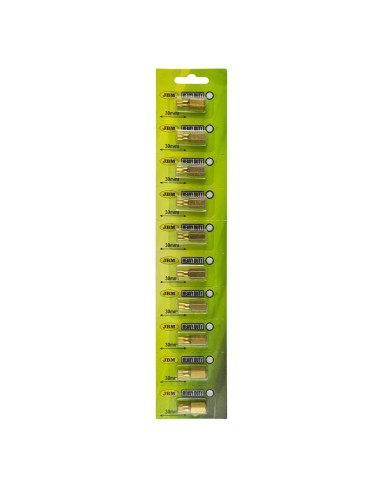 PUNTA 12 CANTOS HEAVY DUTY M6 30MM - 52753