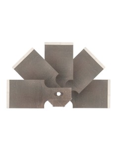 5 CUCHILLAS 20MM RECTAS/ANCHO PARA REF. 54505