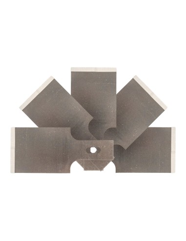 5 CUCHILLAS 20MM RECTAS/ANCHO PARA REF. 54505