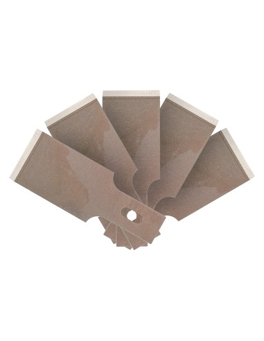 5 CUCHILLAS 16MM RECTAS/ANCHO PARA REF. 54505