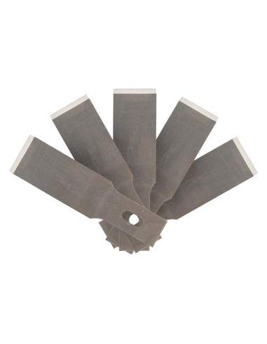 5 CUCHILLAS 12MM RECTAS/ANCHO PARA REF. 54505