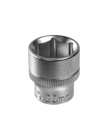 VASO CORTO HEX 3/8" DE 20MM