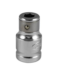 ADAPTADOR DE CABEZALES HEX. 1/2"X8MM - CROMADO
