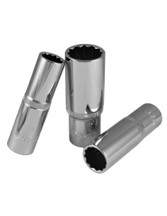 VASO XZN 1/2" 75MM LARGO 15MM CROMADO