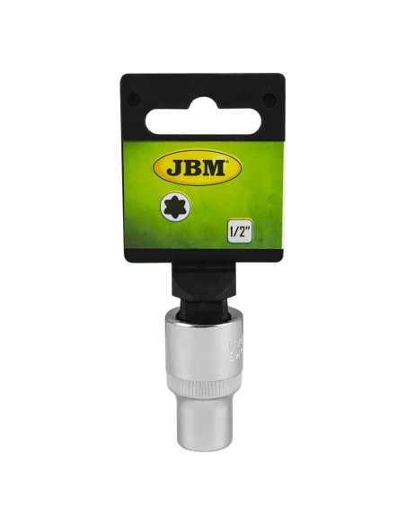 VASO DE 1/2" TORX (TX) E20 CROMADO