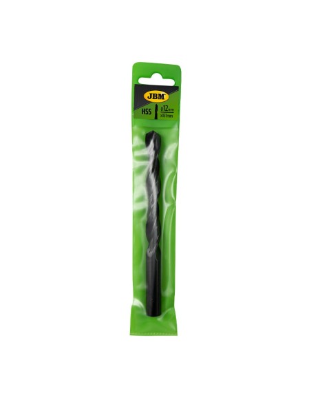 BROCA HELICOIDAL HSS 4241 NEGRO 12X151MM
