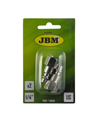 CONECTOR MACHO US - ROSCA HEMBRA 1/4" (2UDS)