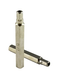 BROCA HEX. INV.BOCA 10X75MM LARGO,PNTA 12MM