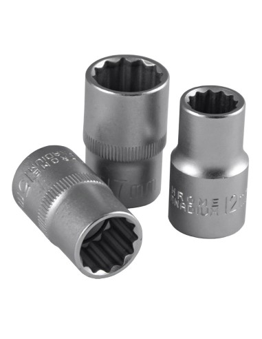 VASO CORTO DE 17MM, XZN 1/2"
