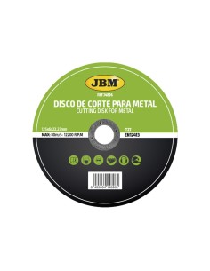 DISCO DE CORTE T27 PARA METAL 125X6MM
