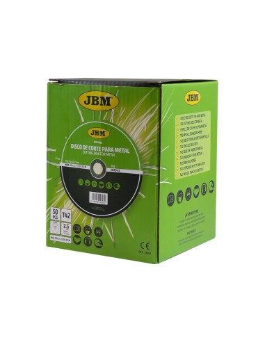 DISCO DE CORTE T27 PARA METAL 125X6MM