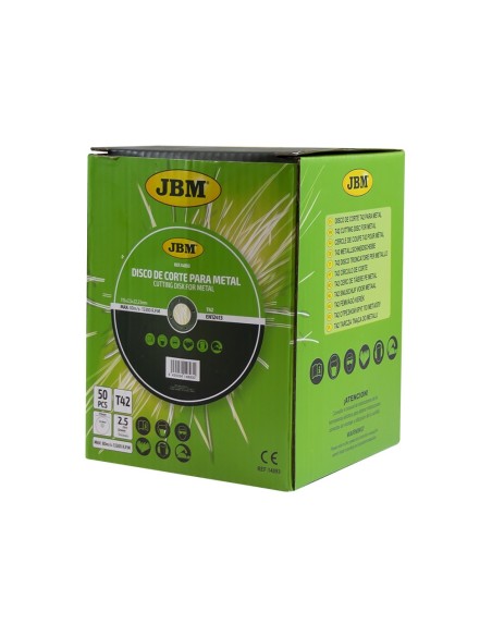 DISCO DE CORTE T27 PARA METAL 125X6MM