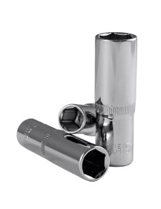 VASO HEX. DE 65MM LARGO, 3/8" DE 13MM CROMADO