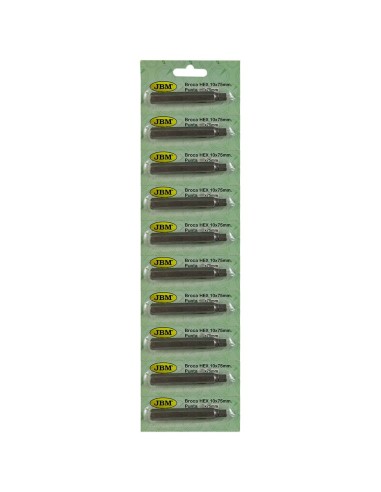 BROCA HEX.BOCA 10X75MM LARGO,PUNTA 5MM