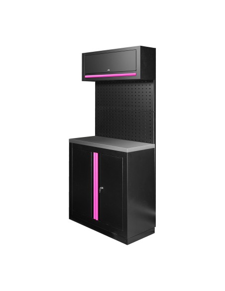 CONJUNTO DE MUEBLES MODULARES (7PCS) - EXTENSIÓN CON ARMARIO CON 2 PUERTAS (REF.16500)