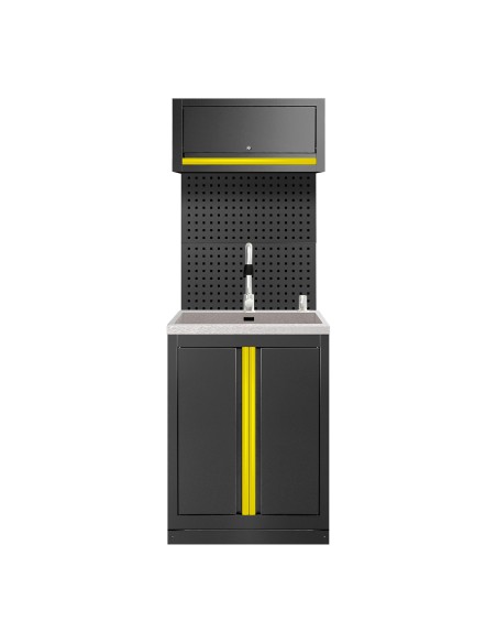 CONJUNTO DE MUEBLES MODULARES (6PCS) - EXTENSIÓN DE ARMARIO CON FREGADERO (REF.18103)