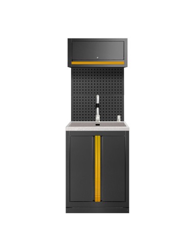 CONJUNTO DE MUEBLES MODULARES (6PCS) - EXTENSIÓN DE ARMARIO CON FREGADERO (REF.18103)
