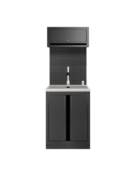 CONJUNTO DE MUEBLES MODULARES (6PCS) - EXTENSIÓN DE ARMARIO CON FREGADERO (REF.18103)
