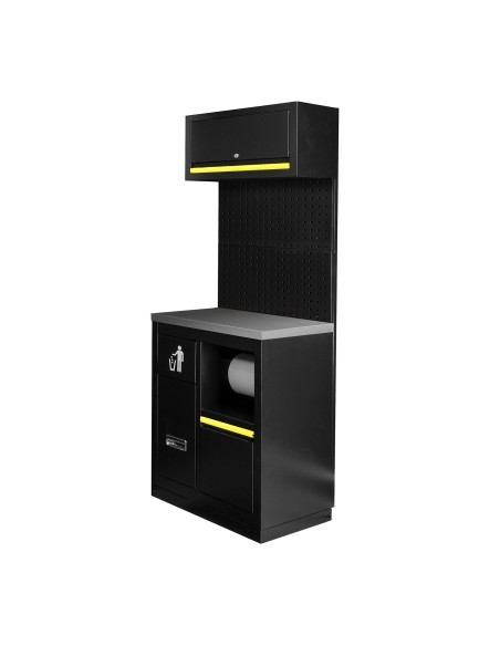 CONJUNTO DE MUEBLES MODULARES (7PCS) - EXTENSIÓN CON ARMARIO CON PORTABOBINA (REF.16493)