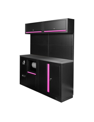 CONJUNTO DE MUEBLES MODULARES (12PCS) - EXTENSIÓN CON REF.16500 Y REF.16493