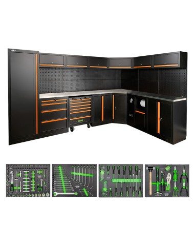 CONJUNTO DE MUEBLES MODULARES (43PCS) - COMPLETO