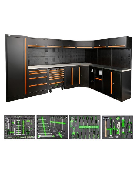 CONJUNTO DE MUEBLES MODULARES (43PCS) - COMPLETO