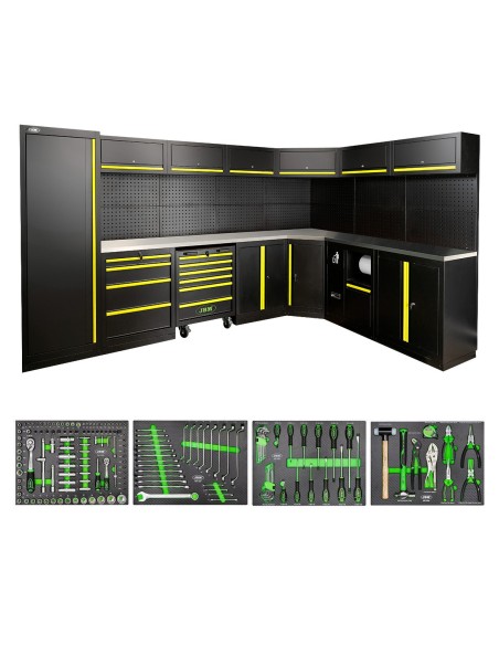 CONJUNTO DE MUEBLES MODULARES (43PCS) - COMPLETO