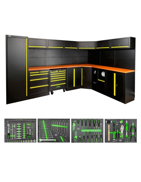 CONJUNTO DE MUEBLES MODULARES (43PCS) - COMPLETO