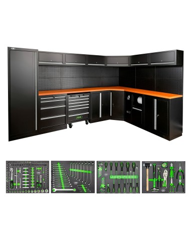 CONJUNTO DE MUEBLES MODULARES (43PCS) - COMPLETO