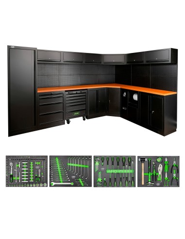 CONJUNTO DE MUEBLES MODULARES (43PCS) - COMPLETO