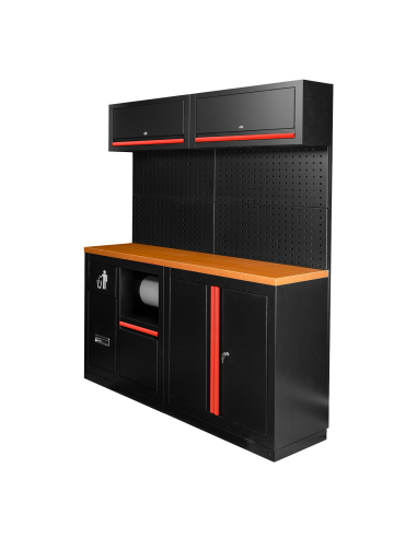 CONJUNTO DE MUEBLES MODULARES (12PCS) - EXTENSIÓN CON REF.16500 Y REF.16493