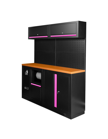 CONJUNTO DE MUEBLES MODULARES (12PCS) - EXTENSIÓN CON REF.16500 Y REF.16493