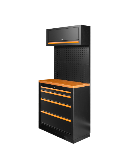 CONJUNTO DE MUEBLES MODULARES (7PCS) - EXTENSIÓN CON ARMARIO DE 4 CAJONES (REF.16627)
