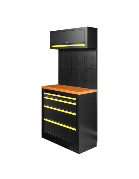 CONJUNTO DE MUEBLES MODULARES (7PCS) - EXTENSIÓN CON ARMARIO DE 4 CAJONES (REF.16627)