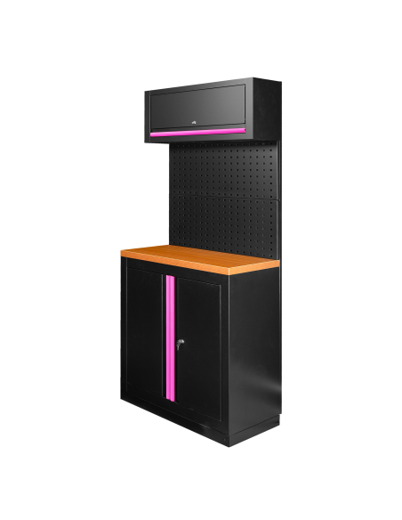 CONJUNTO DE MUEBLES MODULARES (7PCS) - EXTENSIÓN CON ARMARIO CON 2 PUERTAS (REF.16500)