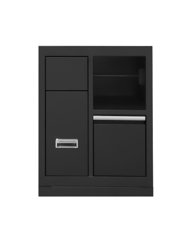 MUEBLE CON 3 CAJONES CON PORTABOBINA DE PAPEL