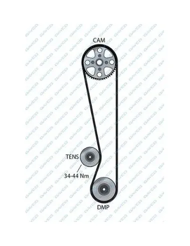 CORREA DE DISTRIBUCIÓN DAYCO 94091 – 091R190 CITROËN / DAIHATSU / FIAT / NISSAN / TOYOTA