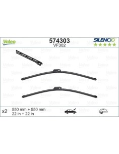 Valeo VF302 574303 – escobillas delantero | Recambios Colmenar