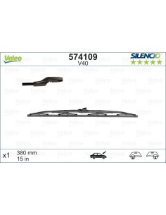 Valeo V40 574109 – escobilla delantera | Recambios Colmenar
