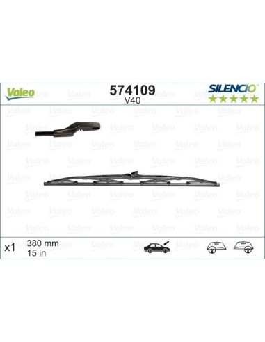 Valeo V40 574109 – escobilla delantera | Recambios Colmenar