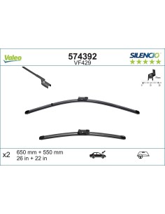 Valeo VF429 574392 – escobillas delantero | Recambios Colmenar