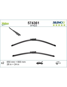 Valeo VM423 574361 – escobillas delantero | Recambios Colmenar