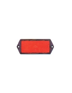 Catadióptrico Reflector Trasero Rojo Homologado (125,5 x 51,5 mm)