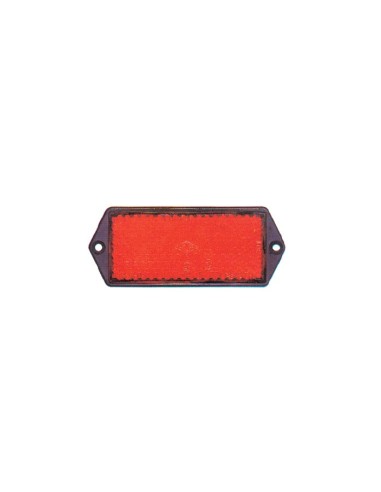 Catadióptrico Reflector Trasero Rojo Homologado (125,5 x 51,5 mm)