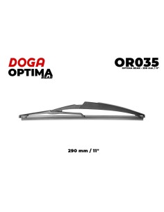 Escobilla limpiaparabrisas trasera convencional DOGA Optima…