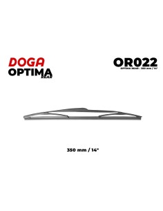 Escobilla limpiaparabrisas trasera convencional DOGA Optima…