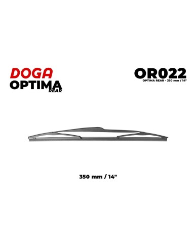 Escobilla limpiaparabrisas trasera convencional DOGA Optima…